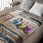 Gepersonaliseerde Je bent mijn persoon Aan mijn Bestie Ik hou van je Soul Sisters Cheer deken Beste vrienden Gifts Sofa Living Decoratie
