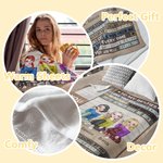 Gepersonaliseerde Je bent mijn persoon Aan mijn Bestie Ik hou van je Soul Sisters Cheer deken Beste vrienden Gifts Sofa Living Decoratie
