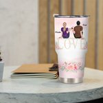 Cadeau de mariage personnalisé I Met You I Liked You I Love You I'm Keeping You 30oz Tumbler Couple Wedding Gift