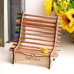 Crayons de couleur personnalisés avec banc Cadeaux de décoration pour enfants