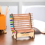 Crayons de couleur personnalisés avec banc Cadeaux de décoration pour enfants