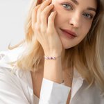 Personligt 2-5 födelsestenar och namn Familjearmband Mors dag Jubileum Födelsedagspresent till mamma mormor