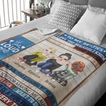 Personalizzato Soul Sisters Celebrate Always Besties Forever To My Bestie Blanket Anniversary Gift Couch Decoration (decorazione del divano)