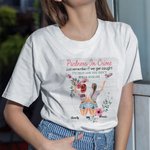 Personalized Partners In Crime Best Friend Bestie Quotes T-shirt Funny Friendship Gift for Daily Wear