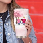 Cadeau de Saint-Valentin personnalisé Cherry Tree Love You and Me We Got This Couple Quotes 30oz Tumbler