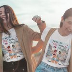 T-shirt personnalisé pour mes Nanigans Bestie Quotes pour Sisters Best Friend Gift