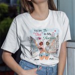 T-shirt personnalisé pour mes Nanigans Bestie Quotes pour Sisters Best Friend Gift