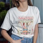 Personlig Partner In Crime Flower Design Bestie Citat T-shirt Bästa vän Vänskap Födelsedagspresent