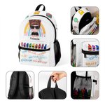 Personalisierter Niedlicher Cartoon Figur Rucksack Multifunktionaler Schulranzen mit Große Kapazität Wasserdicht Geschenk für Kinder