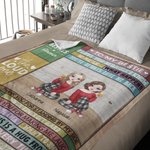 Manta personalizada Best Friends Thank You for Making Me Laugh The Loud One Best Friends Gifts Birthday Gifts