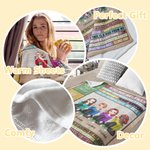 Personalizada Los Buenos Amigos Son Como Estrellas Hermanas del Alma Mejores Amigos Manta Amor Regalos de Amistad Regalos de Navidad