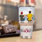 Personlig irriterande varandra Island Holiday Love You 30oz Tumbler Födelsedagspresent Pargåva