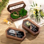 Personalized Remembrance Wooden Pet Fur Keepsake Rainbow Bridge Loss of Pet Cat Keepsake Dog Memorial Gift