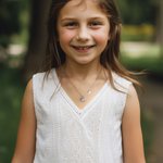 Pendentif en Cœur avec Initiale Personnalisée Collier de Licorne pour Fille Sœur Cadeau Anniversaire Remises des Diplômés