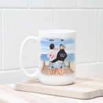 Personlig Vi är inte socker och krydda och allt trevligt Vi är salvia och huva vit keramisk mugg födelsedag julklappar för systrar 11oz eller 15oz