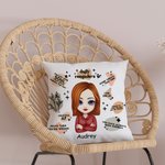 Personalizado Daily Reminders Love Yourself You Have Always Been Enough Throw Pillow Cover Regalo para ti mismo Decoración del hogar