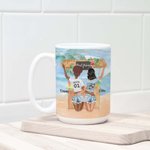 Mug céramique blanc personnalisé We're Not Sugar And Spice And Everything Nice We're Sage And Hood Cadeau du meilleur ami