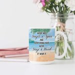 Mug céramique blanc personnalisé We're Not Sugar And Spice And Everything Nice We're Sage And Hood Cadeau du meilleur ami