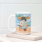 Personalised Are We Drunk Bitch We Might Be White Ceramic Mug Friendship Graduation Gift for Sisters C-type Handle