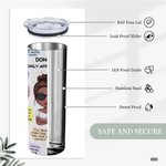 Personalized Daily Positive  Affirmations Mental Health Stainless Steel Tumbler Women Gift