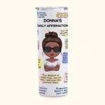 Personalized Daily Positive  Affirmations Mental Health Stainless Steel Tumbler Women Gift
