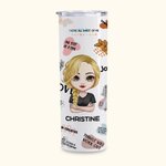 Personalised Daily Positive Thoughts And Affirmations Straight Skinny Tumbler Gifts For Women