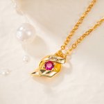 Collier Prénom Vertical Collier de Style Minimaliste Personnalisé Nom et 1-6 Pierres de Naissance Cadeau de Fête des Mères pour Maman Femme