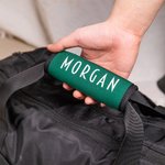 Étiquette pour Poignée Bagage Accessoires de Voyage en Avion Personnalisée avec Nom en Impression ou broderie