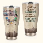 Cadeau d'anniversaire de la Saint-Valentin pour un couple de campeurs