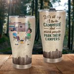 Cadeau d'anniversaire de la Saint-Valentin pour un couple de campeurs