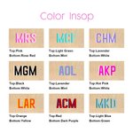 Personalised Shadow Monogram Jute Tote Carryall Bag Large Capacity Wedding Birthday Beach Holiday Gift for Her