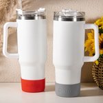 Personalised Anti-Slip Silicone Boot Protective Tumbler Bottle Bumper with Name for 20oz to 40oz Stanley Tumbler Accessories