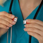 Stetoscopio magnetico personalizzato Tag Tag Attachment Accessori Holder Gift per infermieri medici paramedici veterinari