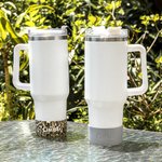 Personalised Anti-Slip Silicone Boot Protective Tumbler Bottle Bumper with Name for 20oz to 40oz Stanley Tumbler Accessories