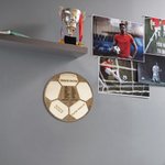 Personalized Basketball Soccer Volleyball Football Coach's Plaque Sports Team 3D Wood Layered Plaque Engraved with Name Message Coach Gift Team Gift