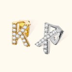 Personalizzato Iced Out Lettera Denti Grillz Hip Hop Gioielli Regalo di compleanno per gli amanti dell'Hip Hop