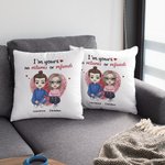 Taie d'oreiller personnalisée I'm Yours No Returns or Refunds Taie d'oreiller personnalisée Valentine's Day Anniversary Birthday Gift Bedroom Home Dec