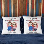 Taie d'oreiller personnalisée I'm Yours No Returns or Refunds Taie d'oreiller personnalisée Valentine's Day Anniversary Birthday Gift Bedroom Home Dec