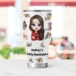 Personliga dagliga påminnelser Positiva bekräftelser Du har alltid varit tillräckligt 30oz Tumbler Födelsedag Uppmuntran Present