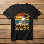 Gepersonaliseerd The Legend Has Retired Not My Problem Anymore Vintage Sweatshirt Hoodie T-Shirt Verjaardag Pensioen Cadeau voor Man of Vrouw