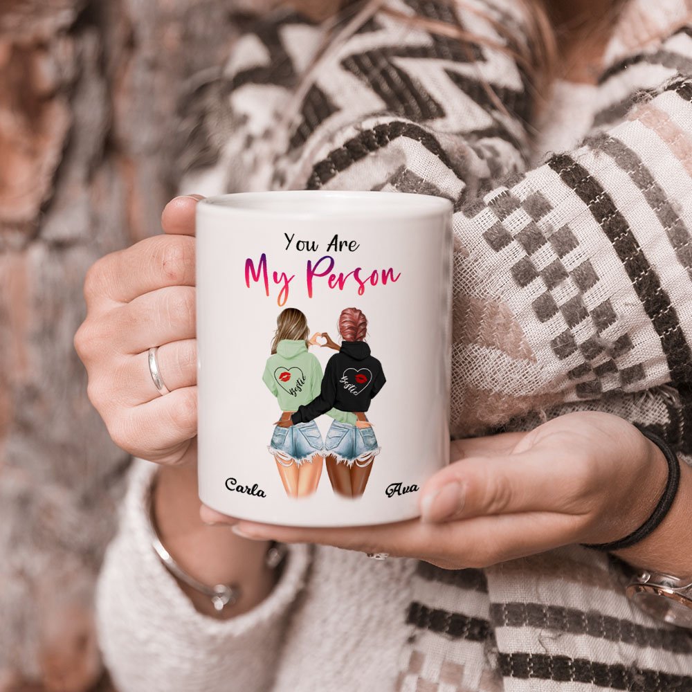Taza de Cerámica Personalizada Partners in Crime If We Get Caught I'm Deaf You Don't Speak English Taza de Cerámica Blanca Regalo de Cumpleaños Apta p 3