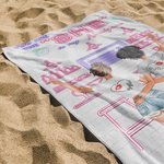 Personalizada You Are the She to My Nanigans Toalla de Playa Super Suave Regalos de Amistad Para Mejores Amigas Hermanas