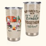 Personlig par uppenbarligen vi är problem vem visste 20oz tumbler födelsedagspresent Alla hjärtans dag present jubileumsgåva för familjen daglig användning