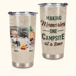 Esposo y Esposa Personalizados Haciendo Recuerdos Juntos Camping 20oz Vaso Regalo de Aniversario Regalo de Cumpleaños para Uso Diario