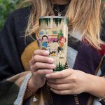 Personalizowany kubek Couple Make Memories Together Campsite at a Time 20oz Prezent urodzinowy Prezent rocznicowy Prezent dla rodziny do codziennego użytku