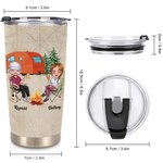 Personlig par uppenbarligen vi är problem vem visste 20oz tumbler födelsedagspresent Alla hjärtans dag present jubileumsgåva för familjen daglig användning