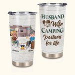 Vaso de 20oz Personalizado Pareja Camping Juntos Gran Regalo de Cumpleaños Regalo de Aniversario para Pareja de Enamorados