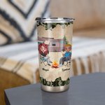 Vaso personalizado Making Memories Together Couple Wife and Husband 20oz Tumbler Cumpleaños Uso diario Regalo de San Valentín Regalo de aniversario pa 2
