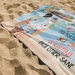 Toalla de playa de secado rápido para viajes Natación Yoga Regalo de amistad Regalo de cumpleaños