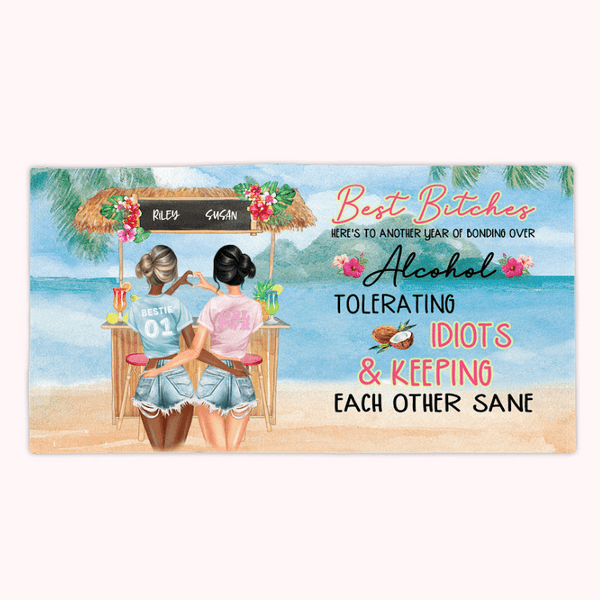 Toalla de playa de secado rápido para viajes Natación Yoga Regalo de amistad Regalo de cumpleaños